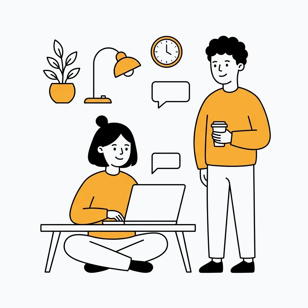 Our Workplace illustration