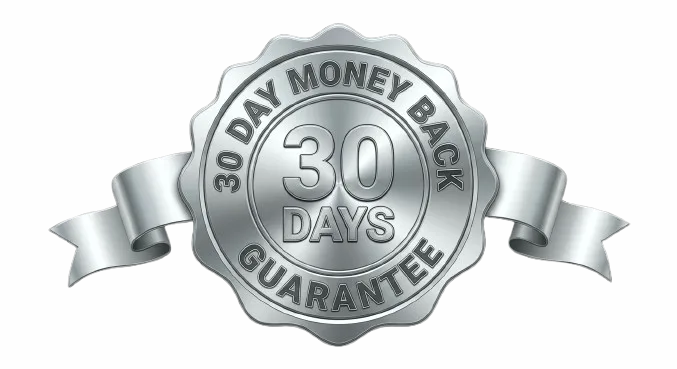 30-day money back guarantee